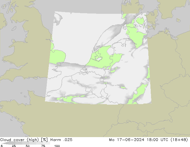 vysoký oblak Harm .025 Po 17.06.2024 18 UTC