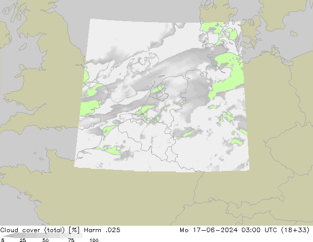 nuvens (total) Harm .025 Seg 17.06.2024 03 UTC