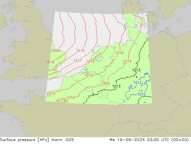 pression de l'air Harm .025 mer 19.06.2024 03 UTC