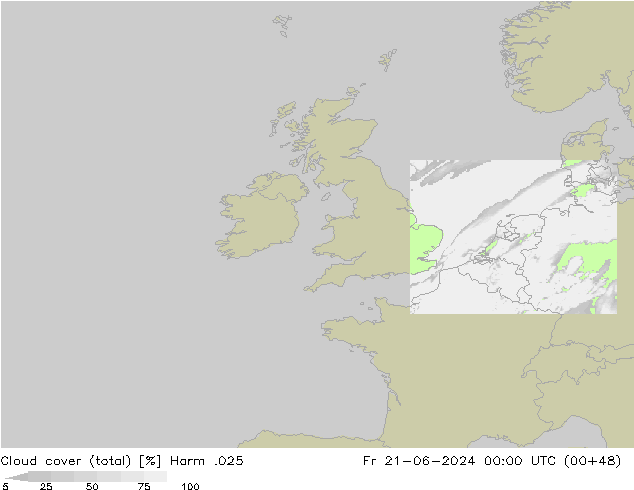 Bulutlar (toplam) Harm .025 Cu 21.06.2024 00 UTC