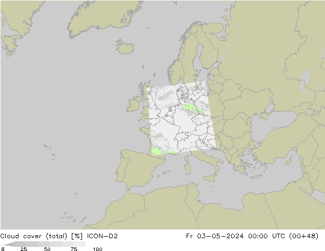  () ICON-D2  03.05.2024 00 UTC