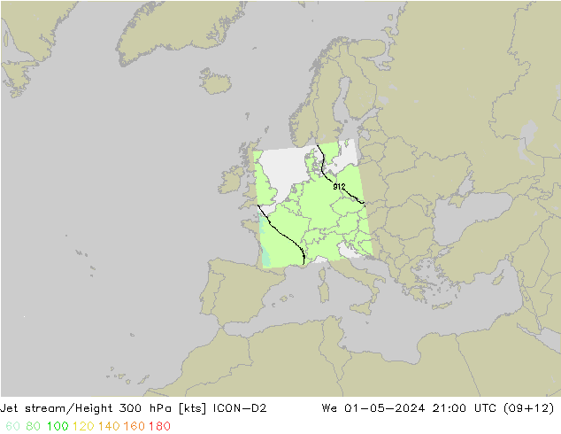 Polarjet ICON-D2 Mi 01.05.2024 21 UTC