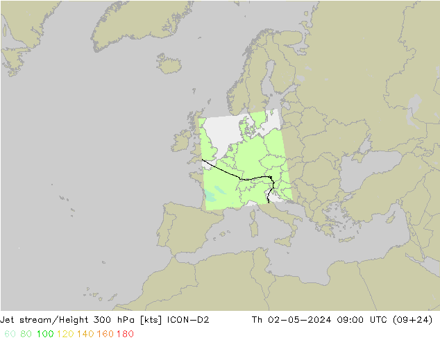 Polarjet ICON-D2 Do 02.05.2024 09 UTC