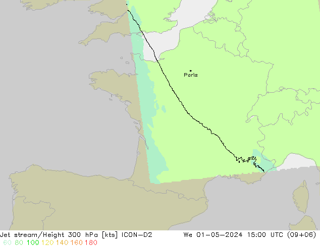 Polarjet ICON-D2 Mi 01.05.2024 15 UTC