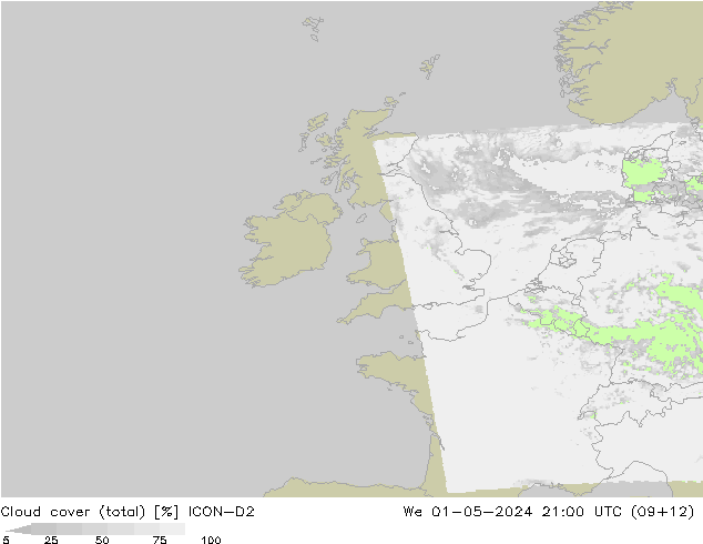  () ICON-D2  01.05.2024 21 UTC