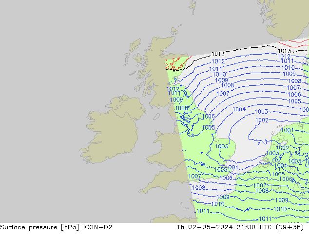      ICON-D2  02.05.2024 21 UTC