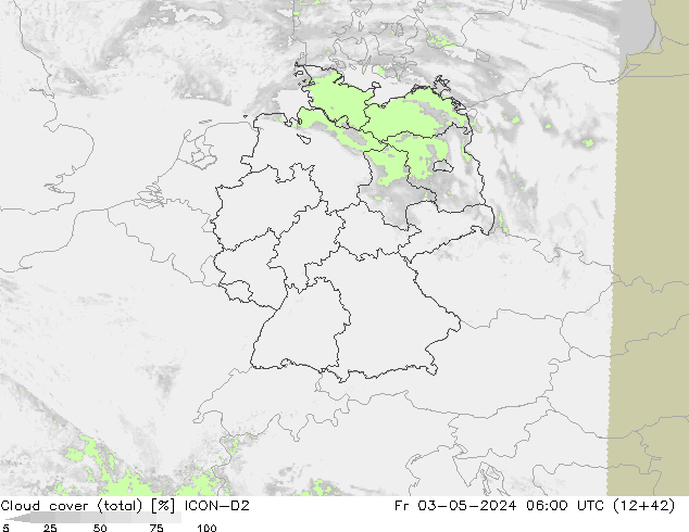 облака (сумма) ICON-D2 пт 03.05.2024 06 UTC