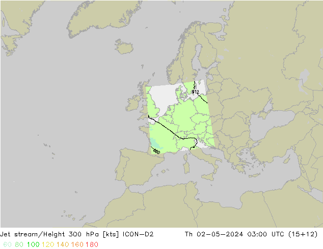 Polarjet ICON-D2 Do 02.05.2024 03 UTC