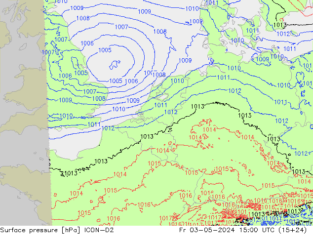      ICON-D2  03.05.2024 15 UTC