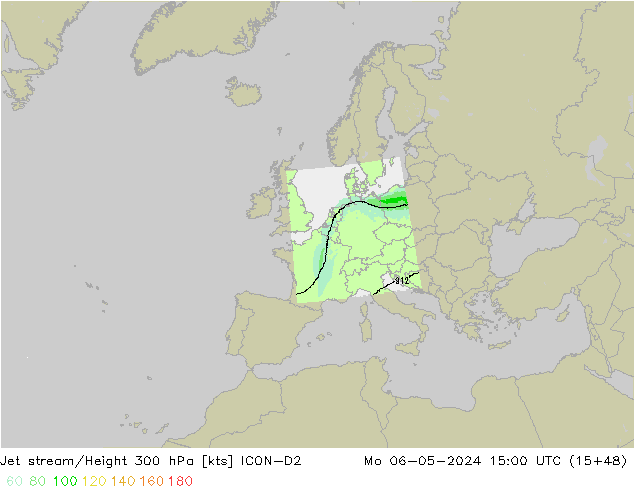 Polarjet ICON-D2 Mo 06.05.2024 15 UTC