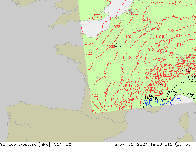      ICON-D2  07.05.2024 18 UTC