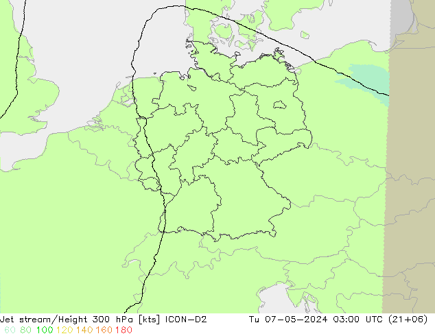 Polarjet ICON-D2 Di 07.05.2024 03 UTC