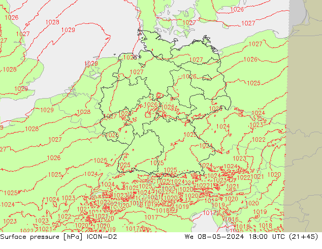      ICON-D2  08.05.2024 18 UTC