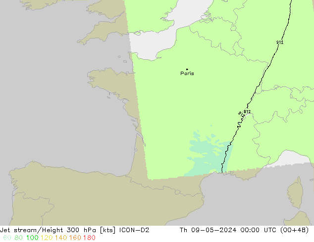Polarjet ICON-D2 Do 09.05.2024 00 UTC