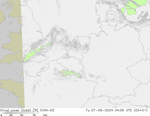 облака (сумма) ICON-D2 вт 07.05.2024 04 UTC