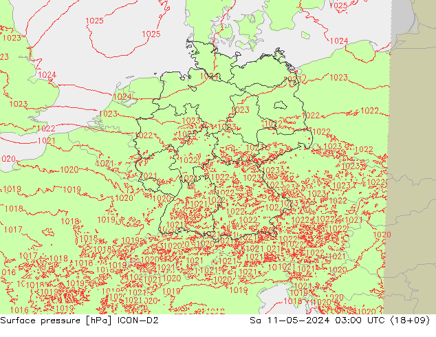      ICON-D2  11.05.2024 03 UTC