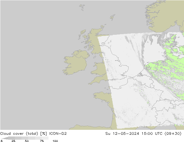 облака (сумма) ICON-D2 Вс 12.05.2024 15 UTC