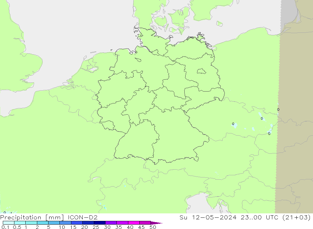 precipitação ICON-D2 Dom 12.05.2024 00 UTC