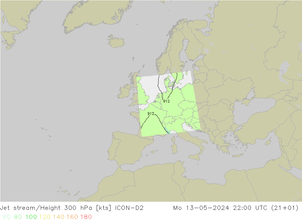 джет ICON-D2 пн 13.05.2024 22 UTC