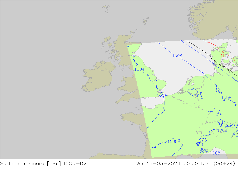      ICON-D2  15.05.2024 00 UTC
