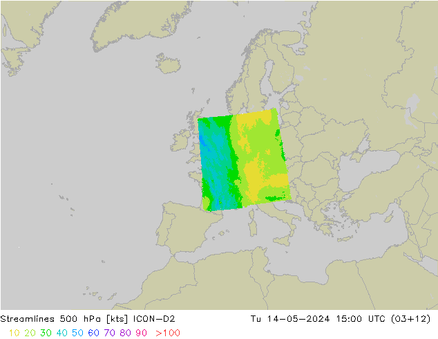  500 hPa ICON-D2  14.05.2024 15 UTC