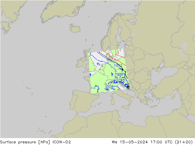      ICON-D2  15.05.2024 17 UTC