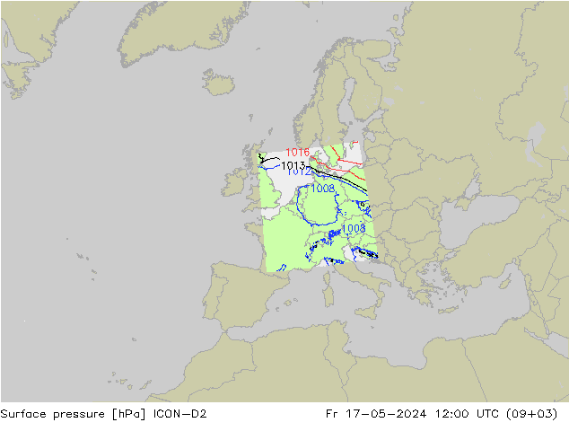      ICON-D2  17.05.2024 12 UTC