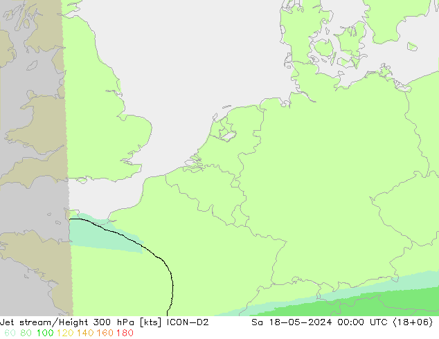 джет ICON-D2 сб 18.05.2024 00 UTC