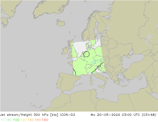 джет ICON-D2 пн 20.05.2024 03 UTC