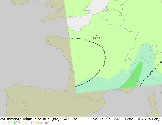 Polarjet ICON-D2 Sa 18.05.2024 12 UTC