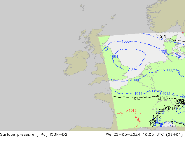      ICON-D2  22.05.2024 10 UTC
