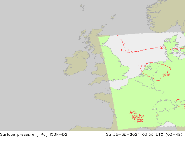      ICON-D2  25.05.2024 03 UTC