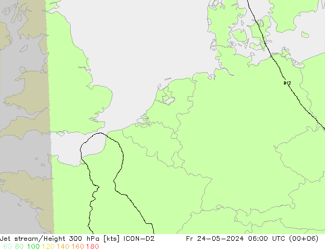 Polarjet ICON-D2 Fr 24.05.2024 06 UTC