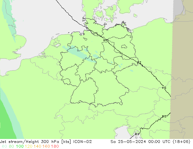 джет ICON-D2 сб 25.05.2024 00 UTC