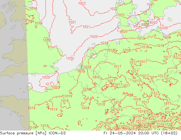      ICON-D2  24.05.2024 20 UTC