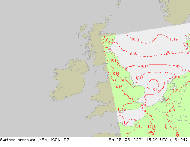      ICON-D2  25.05.2024 18 UTC