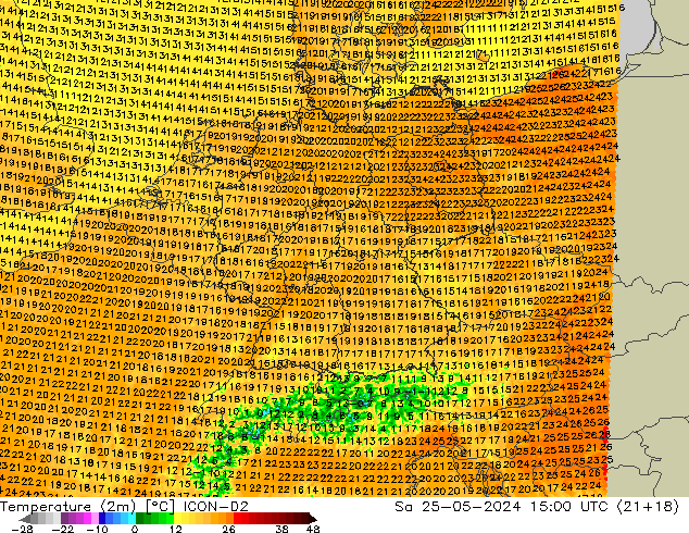     ICON-D2  25.05.2024 15 UTC