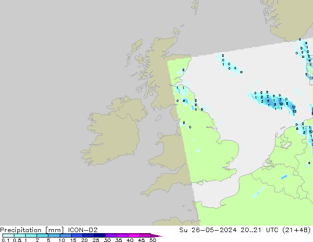 precipitação ICON-D2 Dom 26.05.2024 21 UTC