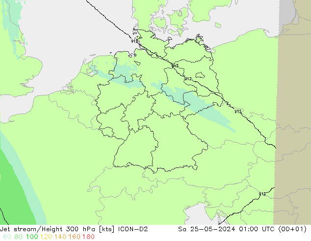 джет ICON-D2 сб 25.05.2024 01 UTC