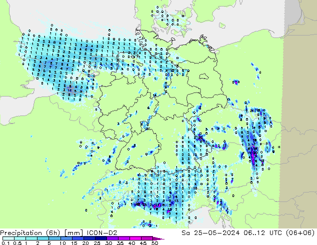  (6h) ICON-D2  25.05.2024 12 UTC