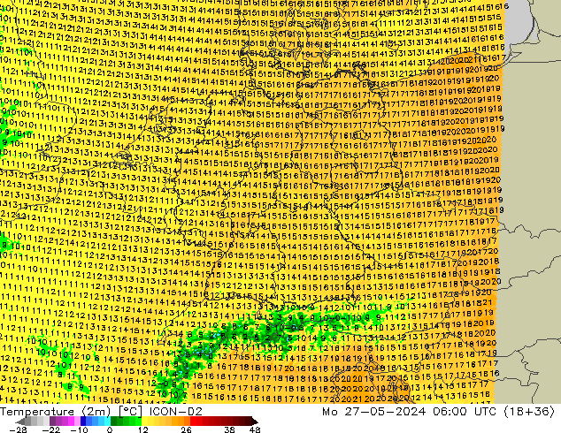     ICON-D2  27.05.2024 06 UTC