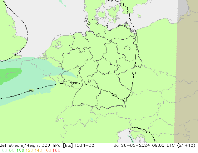 Polarjet ICON-D2 So 26.05.2024 09 UTC