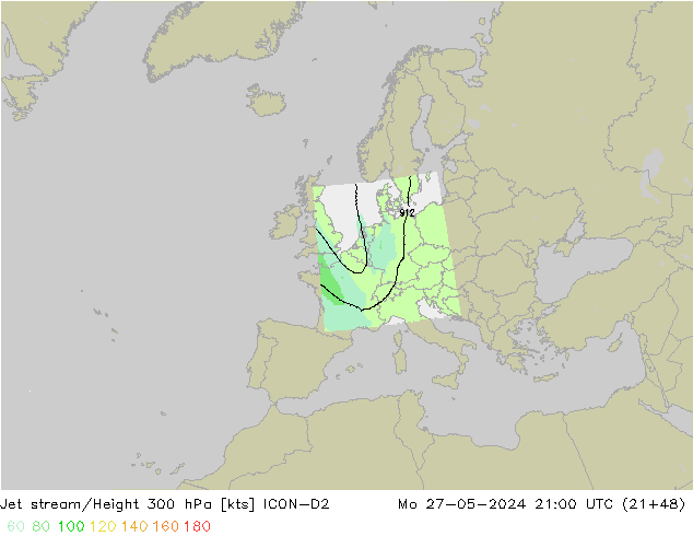 джет ICON-D2 пн 27.05.2024 21 UTC