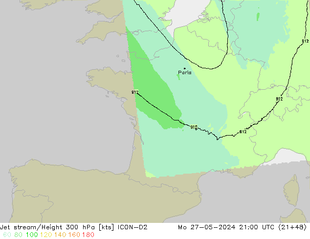 Polarjet ICON-D2 Mo 27.05.2024 21 UTC