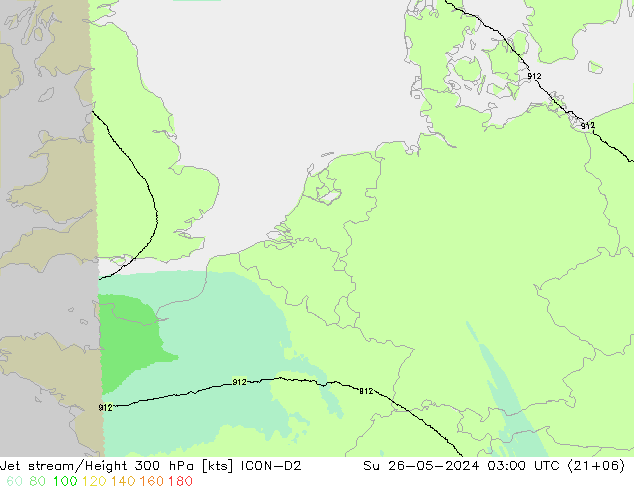 Polarjet ICON-D2 So 26.05.2024 03 UTC