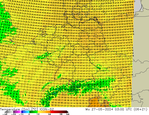     ICON-D2  27.05.2024 03 UTC