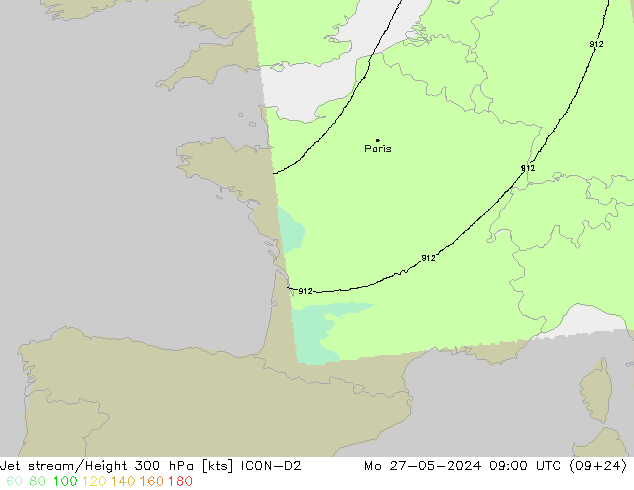 Polarjet ICON-D2 Mo 27.05.2024 09 UTC