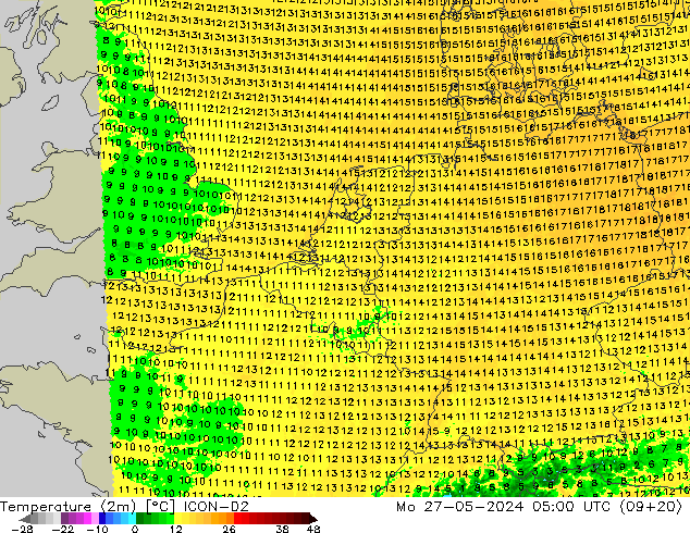     ICON-D2  27.05.2024 05 UTC