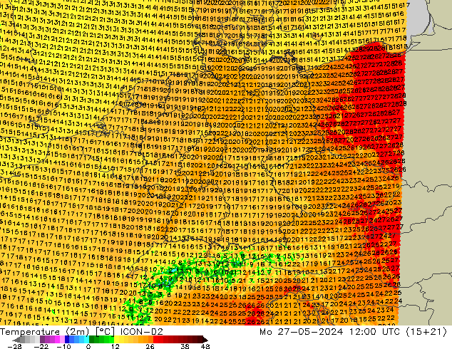     ICON-D2  27.05.2024 12 UTC