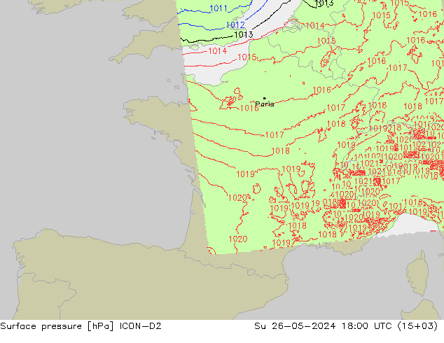      ICON-D2  26.05.2024 18 UTC